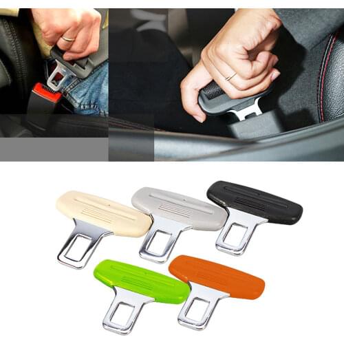 1pc Adjustable Seatbelt Extender Safety Belt Clip Belt Plug Converter Lock Buckle Extension Bottle Openers
