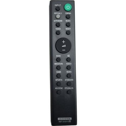 RMT-AH501U Remote Control Replace For Sony Soundbar HT-X8500 HTX8500 Sound Bar