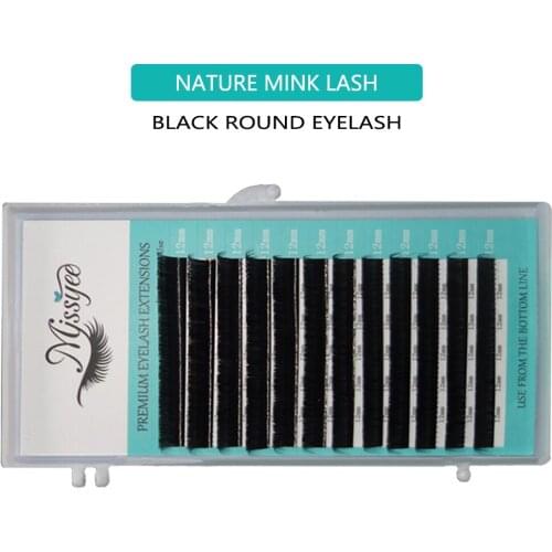 C Curl 0.05 Mix 8-15mm Professional Individual Eyelash Extensions High Quality Faux Mink Hair