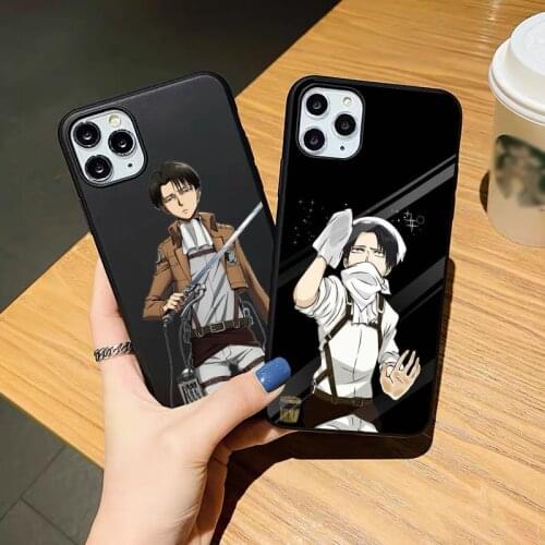Japan Anime Attacking Giant black Soft silicone Phone Case For iPhone SE 12mini 12pro 11pro Max 7 8 6s Plus XR Xs Max TPU cover