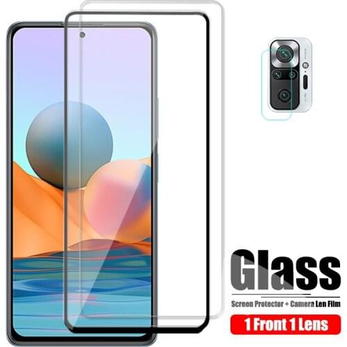 Screen Protector Glass For Xiaomi Redmi Note 10S 10Pro Camera Protection Glass On Xiomi Hongmi Note 10 Pro Max Note10 Front Film