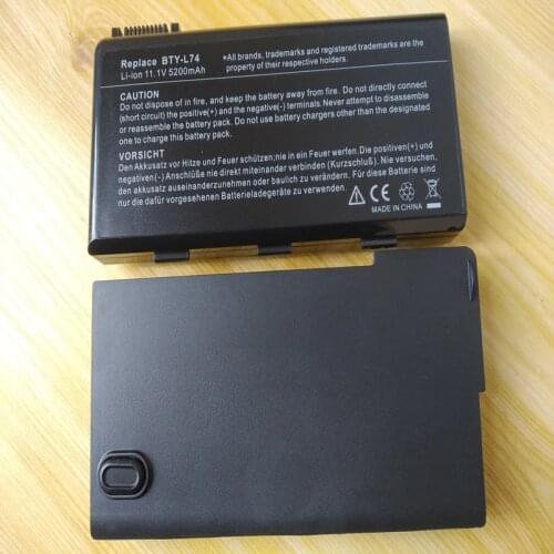 BTY-L74 BTY-L75 FOR MSI A6200 CR600 CR610 CR620 CR700 CX700 CX620 A6205 CX500DX CR630 CX623 EX460 EX610 CX705X laptop battery