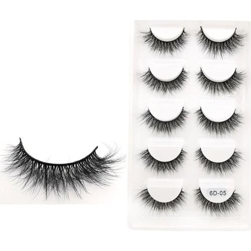 DUOMEIJIE Mink Lashes 3D Mink Eyelashes Cruelty free Lashes Handmade Reusable Natural Eyelashes Popular False Lashes Makeup