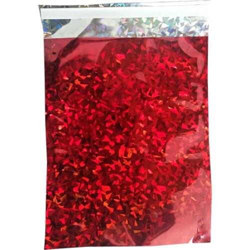 Holographic mailing bag, C5 162x229mm (6.5" x 9") poly mailer, foil envelope poly mailer 6x9 courier bag