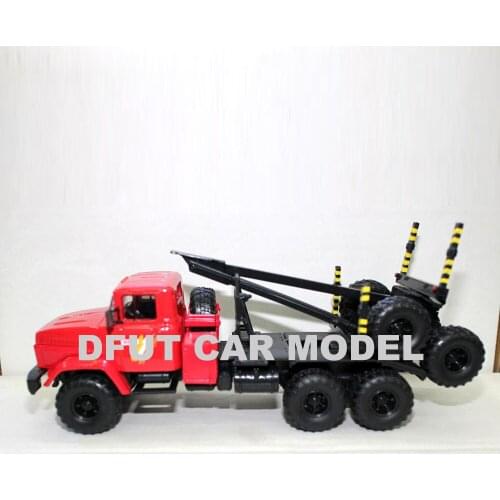 Diecast 1:43 Scale Alloy Toy Vehicles Series KRAZ Soviet trucks Car Model Of Childrens Toy Car Original Authorized Authentic K