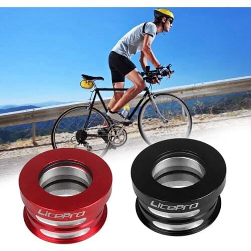 Litepro Folding Bike Headset Bicycle Sealed Bearing Bowl Set Foldable Bicycle Headset Cover Bicycle Parts