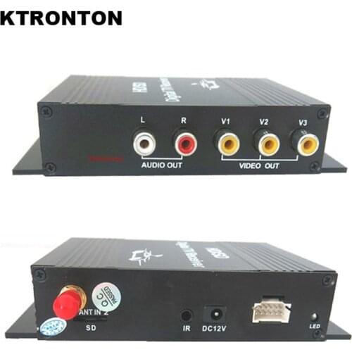 New! 140-190km/h Car Mobile one SEG ISDB-T Digital TV Receiver Box with One Antenna suitable for South America countries