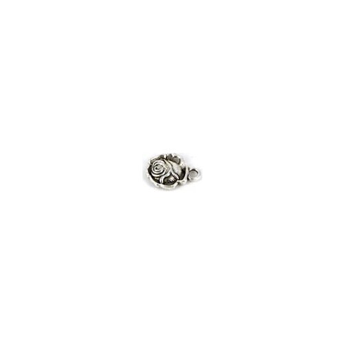 Zinc alloy pendant jewelry accessories diy handmade material charms The rose