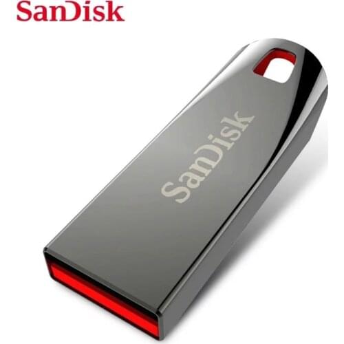 Sandisk 100% Original CZ71 USB Flash Drive 16GB 32GB mini pen drives 2.0 pendrives 64GB USB Stick Support Official Verify