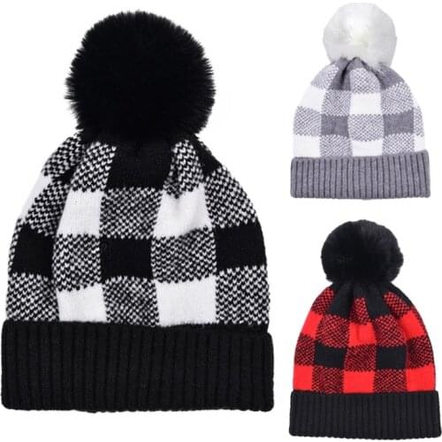 Santa Hat for Adults Kids Christmas Hat Detachable Wool Ball Comfort Christmas Halloween Costume Xmas Party Hat Decor