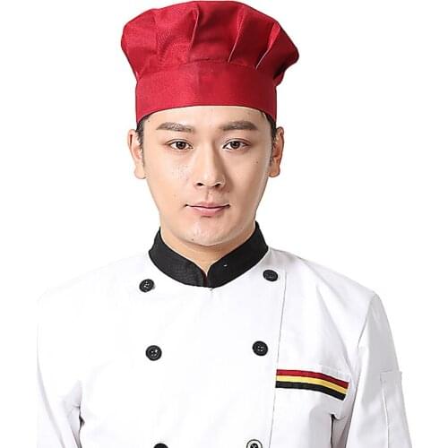 Chef Hat Adult Adjustable Baker Kitchen Cooking Chef Cap Kitchen Cooking Hat Kitchen Supplies Kitchen Work Cap Hat