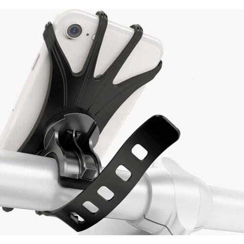 Handlebar Phone GPS Silicone Holder Motorcycle Bike Electric Scooter for Xiaomi Mijia M365 Pro Accessories 360 Rotation 6 Colors