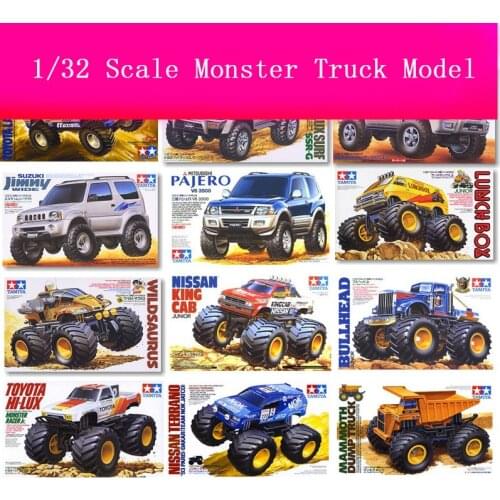 1Box Tamiya Off-road/Buggy/Monster 1/32 Scale Mini 4WD Car/Truck Model 17003/17006/19013/17007/17008/17009/17011/19022/19023