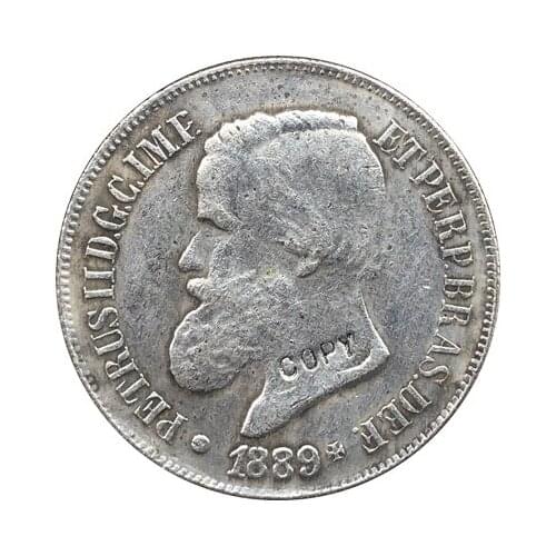 1889 Brazil 500 Reis coins COPY