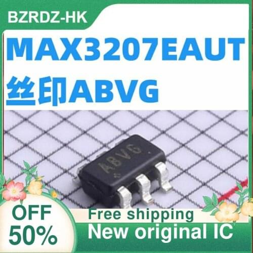 2-10PCS/lot MAX3207EAUT SOT23-6 ABVG New original IC