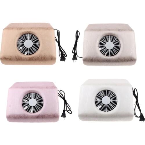 40W Strong Power Nail Dust Collector Fan Art Salon Dust Suction Collecting Machine Vacuum Cleaner - US Plug