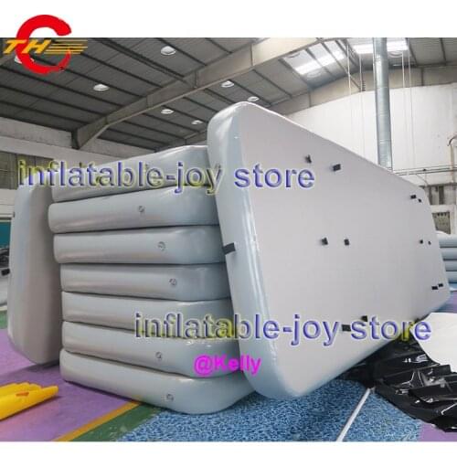 6x2x2m grey inflatable gym track for sale, commercial inflatable air track, inflatable air mattress for gymnastic practice