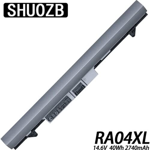 RA04XL Laptop Battery for Hp Probook 430 G1 G2 HSTNN-C84C HSTNN-IB4L HSTNN-IB5X H6L28ET H6L28AA HSTNN-W01C RA04 14.6V 40Wh