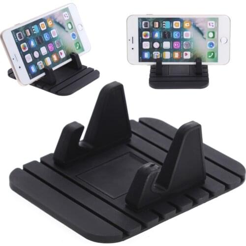 Multifunctional Vehicle Mounted Mobile Phone Navigation Support Holder Car Dashboard GPS Desktop Stand Bracket for Smart Phones