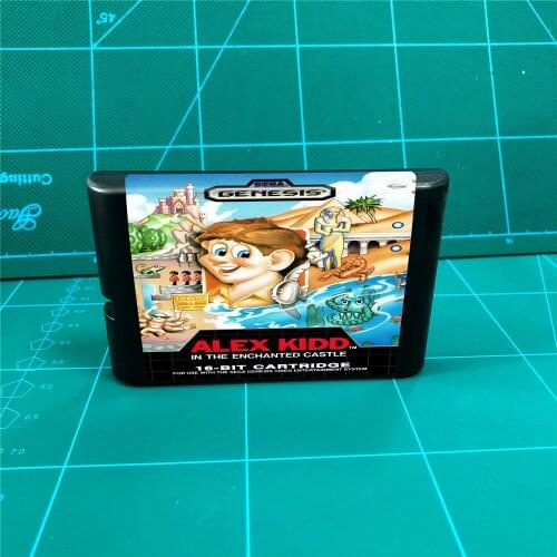 Alex Kidd - 16 bit MD Games Cartridge For MegaDrive Genesis console