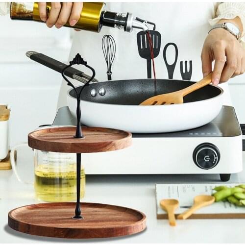 Creative Wooden Cake Tool Set Dessert Pastry Display Stand Party Holiday Decoration Tall Cake Tray Home Decoration
