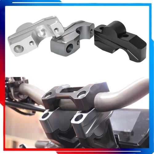 Motorcycle Handlebar Mount Compatible for CB650R CNC Aluminum Alloy Handle Bar Riser Clamps High Quality Steering Wheel Adapter