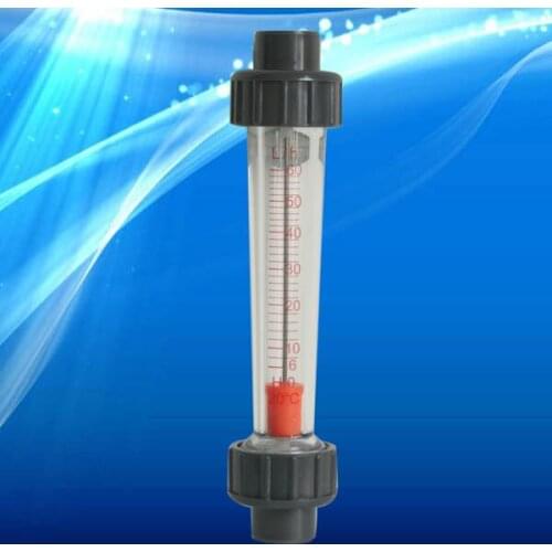 LZS-15 1/2" 6-60L/H water flow Meter Indicator Counter Rotameter Liquid Flowmeter