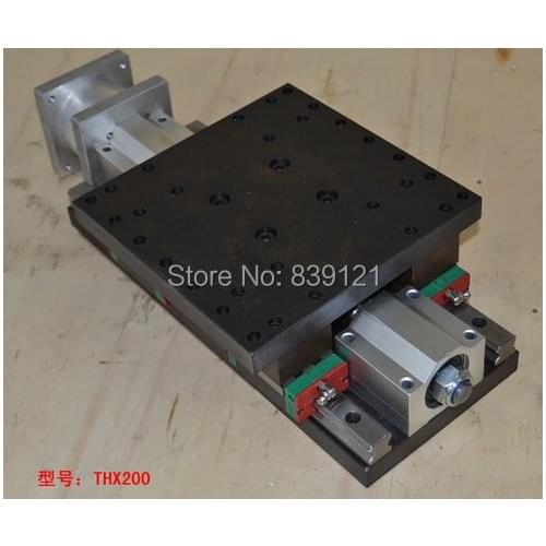Motorized Stage Circular Guide type 300 mm travel stage for cnc wooden router cutter