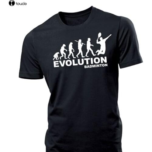 2019 New Summer Men Hot Sale Fashion Evolution Badmintoner Mens T Shirt