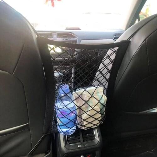 Strong Elastic Car Seat Back Storage Bag FOR Volvo Xc60 Skoda Octavia Citroen C4 Peugeot 207 206 Suzuki Swift Nissan Qashqai J10