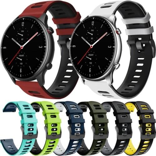 Silicone Band For Amazfit GTR 2 GTR2 Sport Strap Watchband for Huami Amazfit Smart watch Wrist band Bracelet ремешок Correa