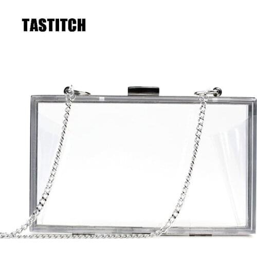 TASTITCH Women's Silver Clutches