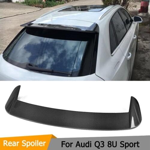 Carbon Fiber Racing Roof Spoiler Wing for Audi Q3 8U Sportback 4-Door 2012-2017
