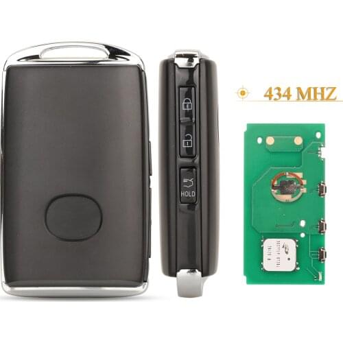 Kutery 3 Buttons Smart Remote Keyless-Go Entry Fob 434MHz For Mazda 3 Alexa Mazda3 2019 2020 2021