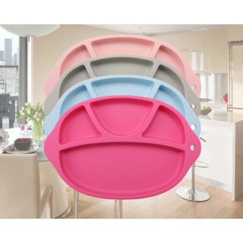 1PC New Fun Meal Mat Baby silicone Placemat Plate for kids suctions to surface Non-slip Mat Kids Placemat LB 352