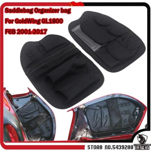 Luggage Liner Tool Bags For HONDA GOLD WING GL1800 Goldwing GL 1800 2001-2017 Motorcycle Trunk Lid Organizer Bag Tool Bags Case
