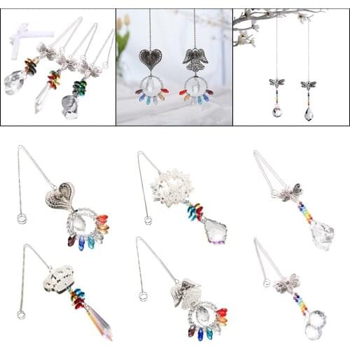 Shining Glass Ball Crystal Rainbow Maker for Home Office Decor