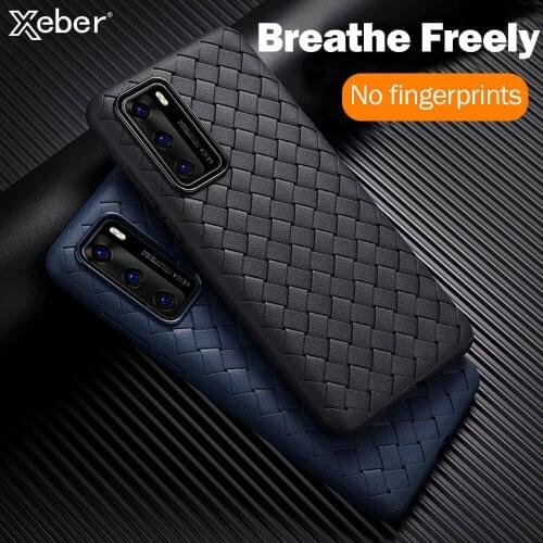 Leather Mesh Grid Weave Soft Silicone Case For Samsung S21 S20 Note 20 Ultra 10 Pro 9 8 S10 Lite S9 S8 Plus A52 A72 A32 A12 A02