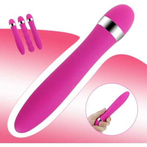Long/Short Dildo Vibrator Av Stick Vibrator G Spot Massager Magic Wand Clitoris Sex Toys Women Sex Product Lesbian Masturbator