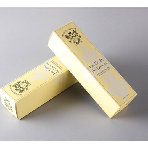 Hot sale paper packaging box custom logo printed recycled square cardboard wedding gift box ---DH11258