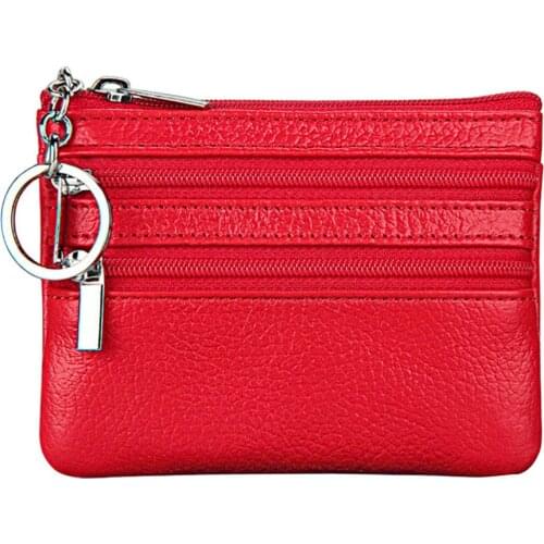 OCARDIAN Coin Wallet Money Bags Small Change Womens Wallets Zipper Multi-card Women Fashion Purse Female Wallet Key Holder Case
