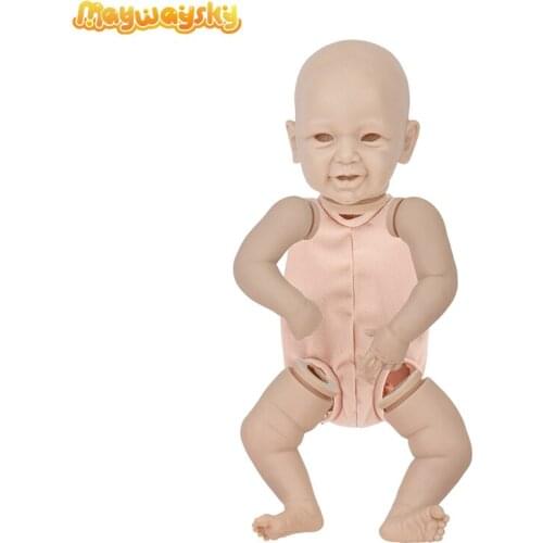 Maywaysky 50cm Lifelike Realistic Reborn Bebe Doll Vinyl Body Parts DIY Toy For Children