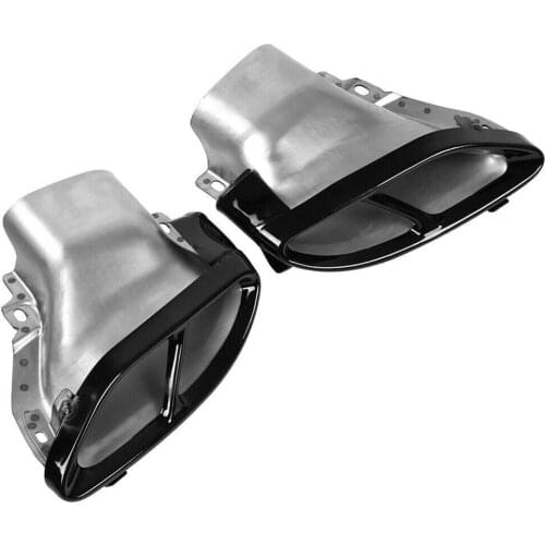 Exhaust Pipe Tip Muffler Tail Throat Stainless Steel Exhaust Pipe Tip For Mercedes Benz E-Class C-Class W205C180C200C260LGLEGLC