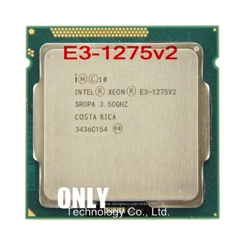 Ginal E3-1275V2 E3-1275 V2 E3 1275V2 CPU Processor 3.5GHz 77 W Quad Core scrattered pieces