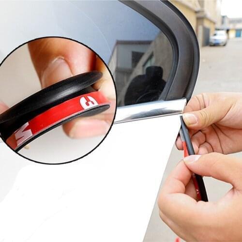Anti-collision rubber car door edge scratch protection for Suzuki Grand Vitara 2016 Sx4 swift jimny Hyundai Solaris