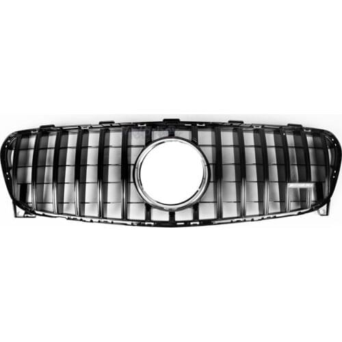 GTR Panamericana Grill Grille For Benz 2014 2015 2016 GLA X156 GLA200 GLA250 GLA45 Car Accessories Racing Front Grilling Cover