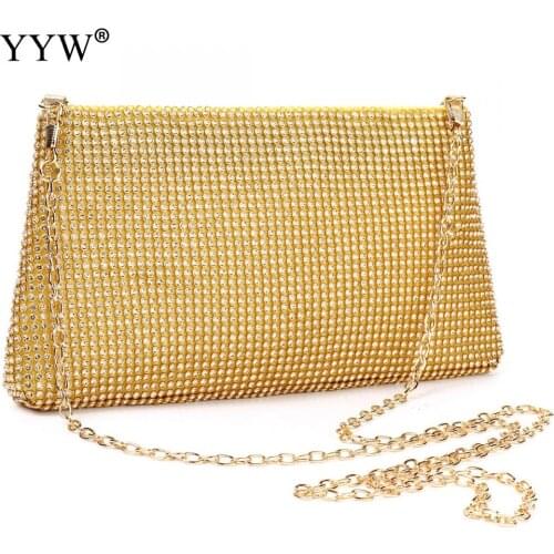 Shoulder Bags Soft Beaded Women Evening Bag Wedding Bridalmaid Handbags Purse Bag Clutch 2021 Rhinestone Underarm Bag Sac A Main