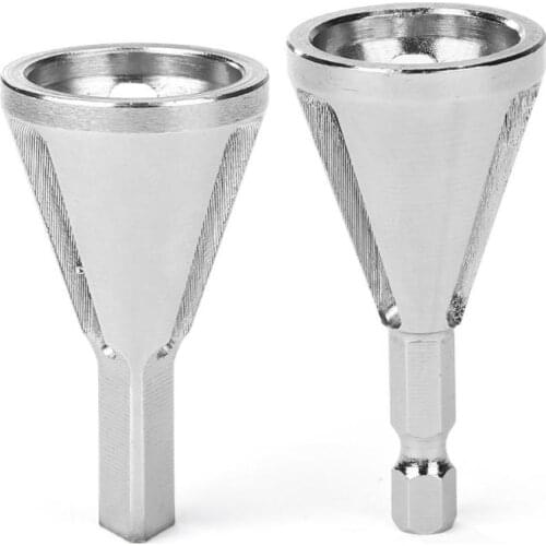 HSS Metal Remove Burr Drill Bit Woodworking Deburring External Chamfer Tool