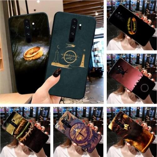 Lord ring movie LoTR Phone Case for Redmi 9A 8A 7 6 6A Note 9 8 8T Pro Max Redmi 9 K20 K30 Pro