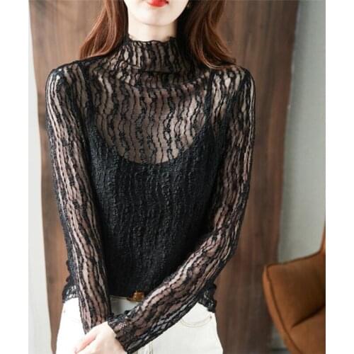 Ladies t-shirt pullover Womens long sleeve T-shirt grace Ladies Tops T-shirts formal wear Ladies long-sleeved t-shirt shirt